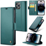 CaseMe iPhone 15 Pro Etui 023 Series Grønn