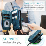 CaseMe iPhone 15 Pro Etui C30 Series Petrol