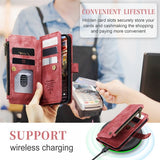 CaseMe iPhone 15 Pro Etui C30 Series Rød