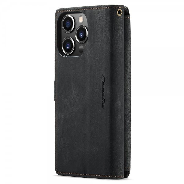 CaseMe iPhone 15 Pro Etui C30 Series Svart