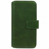 Nordic Covers iPhone 15 Pro Etui Essential Leather Juniper Green