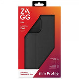 Zagg iPhone 15 Pro Etui Folio Svart