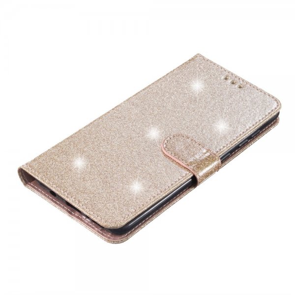 iPhone 15 Pro Etui Glitter Gull