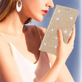 iPhone 15 Pro Etui Glitter Gull