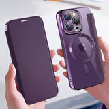 iPhone 15 Pro Etui MagSafe Lilla