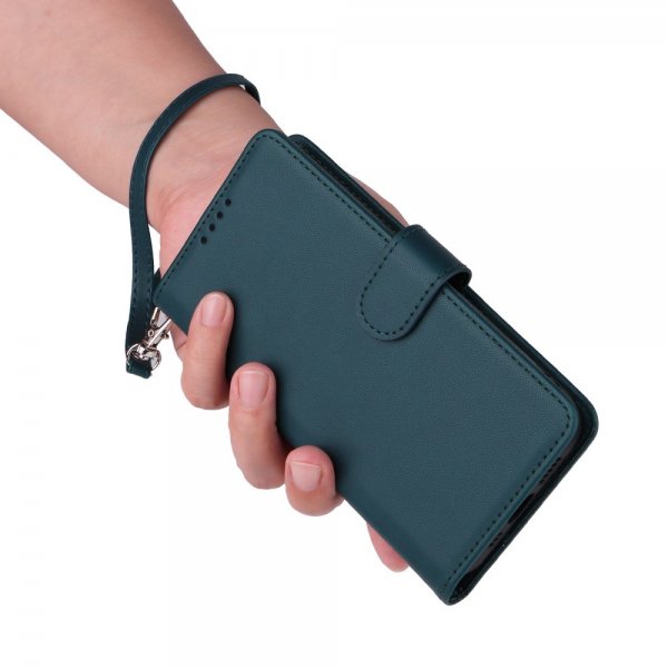Betopnice iPhone 15 Pro Etui Avtagbart Deksel 005 Blå