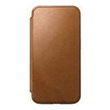 Nomad iPhone 15 Pro Etui Modern Leather Folio English Tan