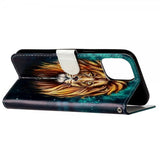 iPhone 15 Pro Etui Motiv Løve