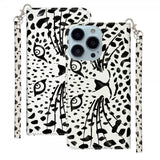 iPhone 15 Pro Etui Motiv Leopard