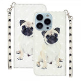 iPhone 15 Pro Etui Motiv Mops