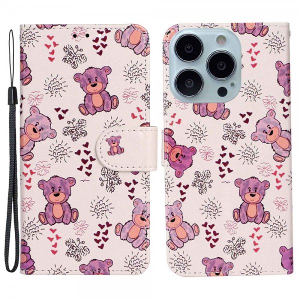 iPhone 15 Pro Etui Motiv Teddybjørn