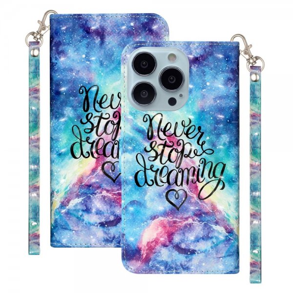 iPhone 15 Pro Etui Motiv Never Stop Dreaming