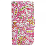iPhone 15 Pro Etui Motiv Paisleymønster