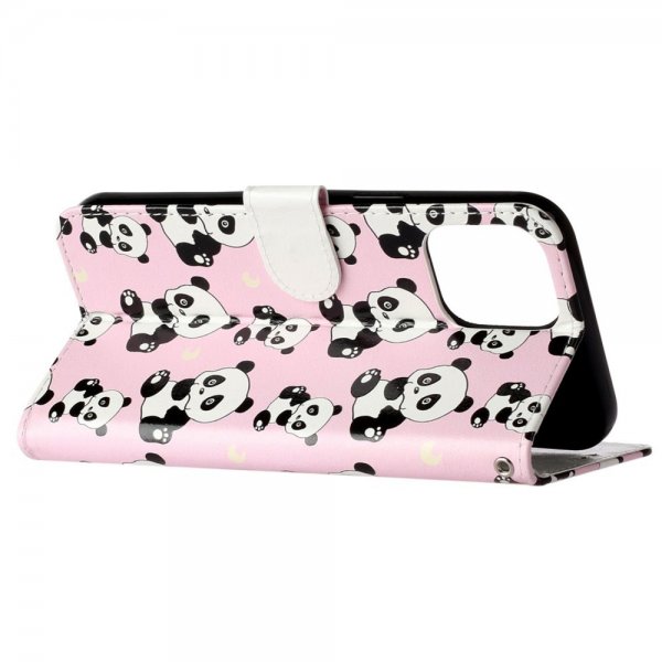 iPhone 15 Pro Etui Motiv Pandas