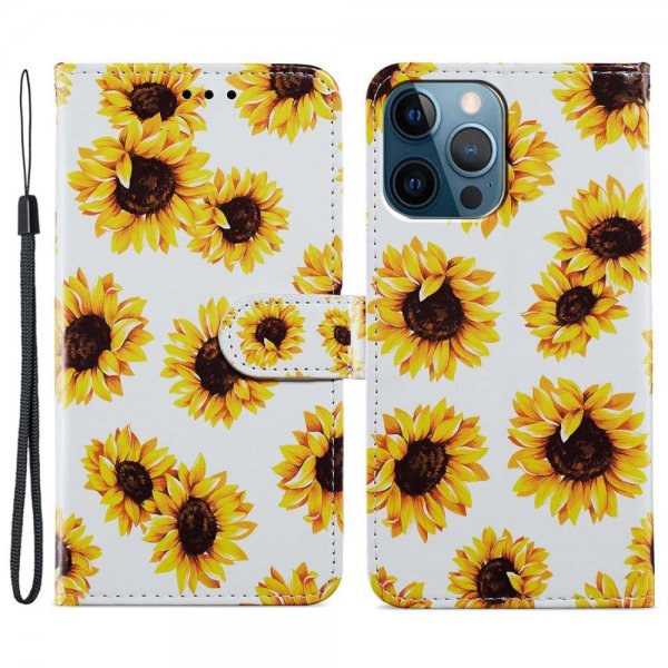 iPhone 15 Pro Etui Motiv Solsikker