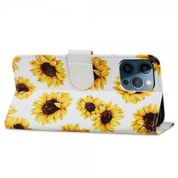 iPhone 15 Pro Etui Motiv Solsikker
