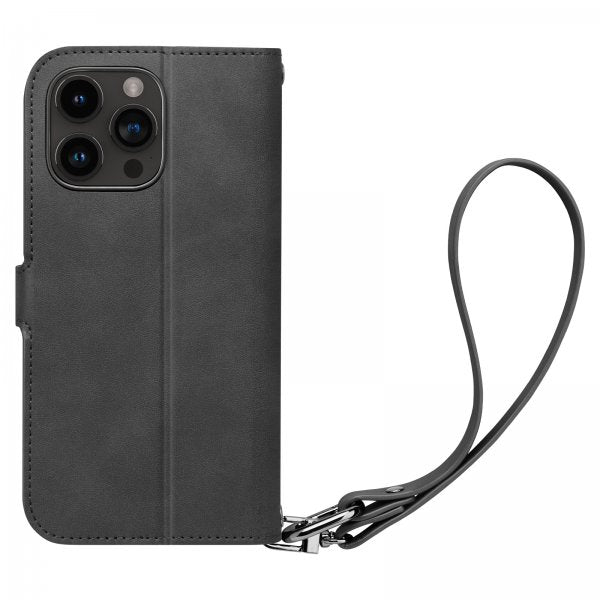 Spigen iPhone 15 Pro Etui Wallet S Pro Svart