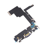 iPhone 15 Pro ladekontakt med flexkabel - blå