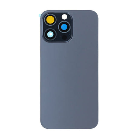 iPhone 15 Pro Max bakglass med MagSafe-magnet – Blå