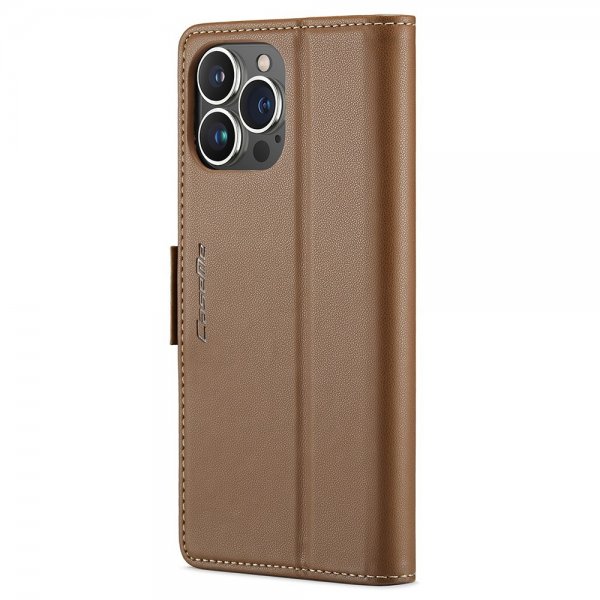 CaseMe iPhone 15 Pro Max Etui 023 Series Brun