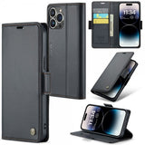 CaseMe iPhone 15 Pro Max Etui 023 Series Svart