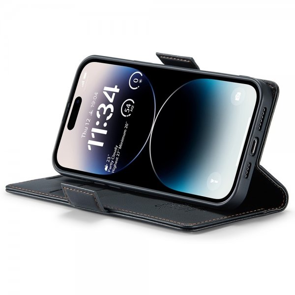 CaseMe iPhone 15 Pro Max Etui 023 Series Svart