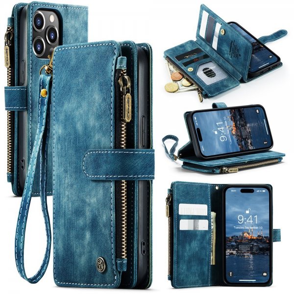 CaseMe iPhone 15 Pro Max Etui C30 Series Petrol