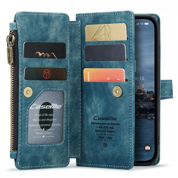 CaseMe iPhone 15 Pro Max Etui C30 Series Petrol