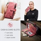CaseMe iPhone 15 Pro Max Etui C30 Series Rød