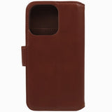 Nordic Covers iPhone 15 Pro Max Etui Essential Leather Maple Brown