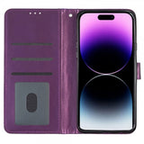 iPhone 15 Pro Max Etui Glitter Lilla