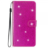 iPhone 15 Pro Max Etui Glitter Magenta