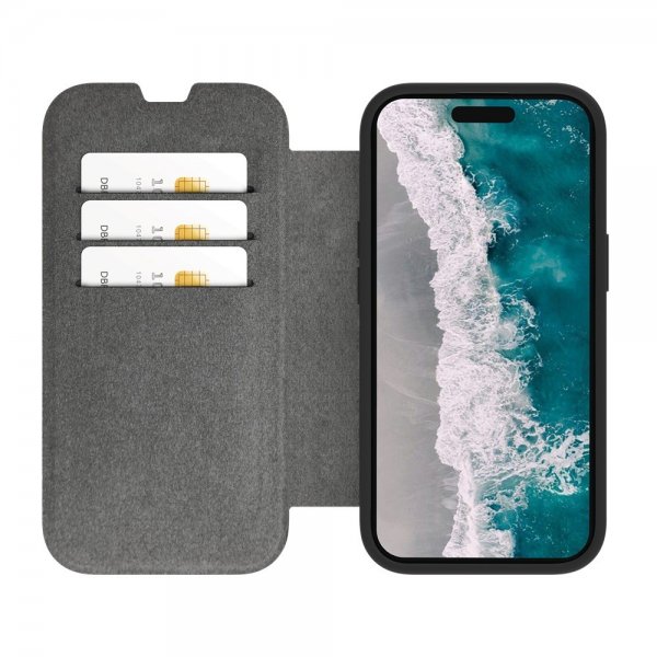 dbramante1928 iPhone 15 Pro Max Etui Helsinki MagSafe Clear/Black