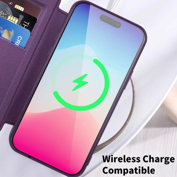 iPhone 15 Pro Max Etui MagSafe Blå