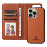 Betopnice iPhone 15 Pro Max Etui Avtagbart Deksel 005 Brun