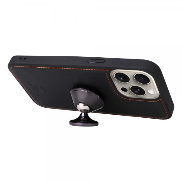 Betopnice iPhone 15 Pro Max Etui Avtagbart Deksel 005 Svart