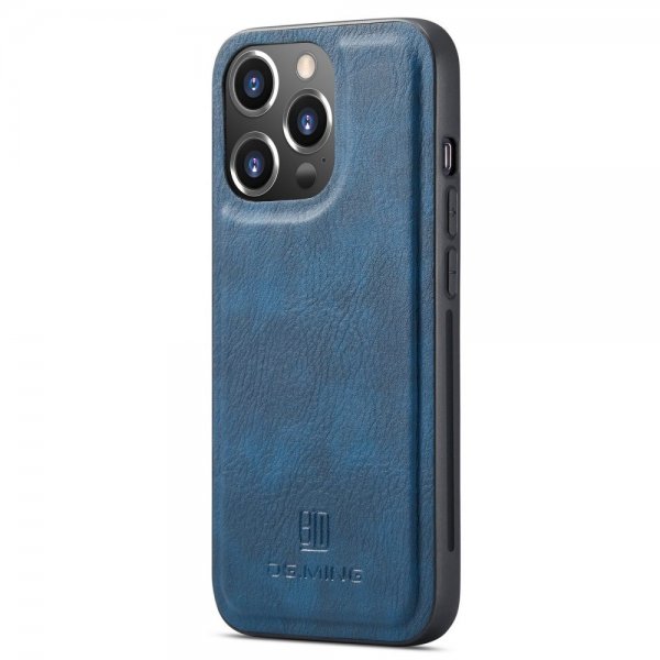 Dg.Ming iPhone 15 Pro Max Etui Avtagbart Deksel Blå