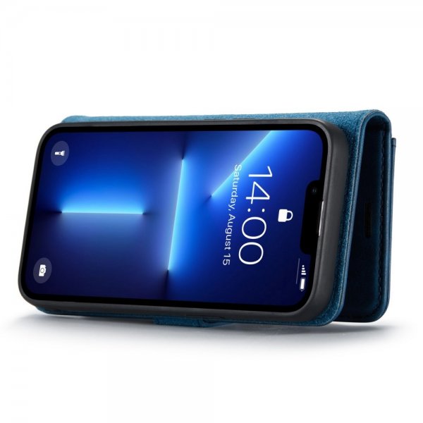 Dg.Ming iPhone 15 Pro Max Etui Avtagbart Deksel Blå