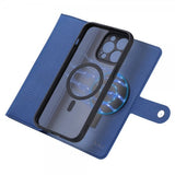 VILI iPhone 15 Pro Max Etui Avtagbart Deksel GHB Series MagSafe Blå