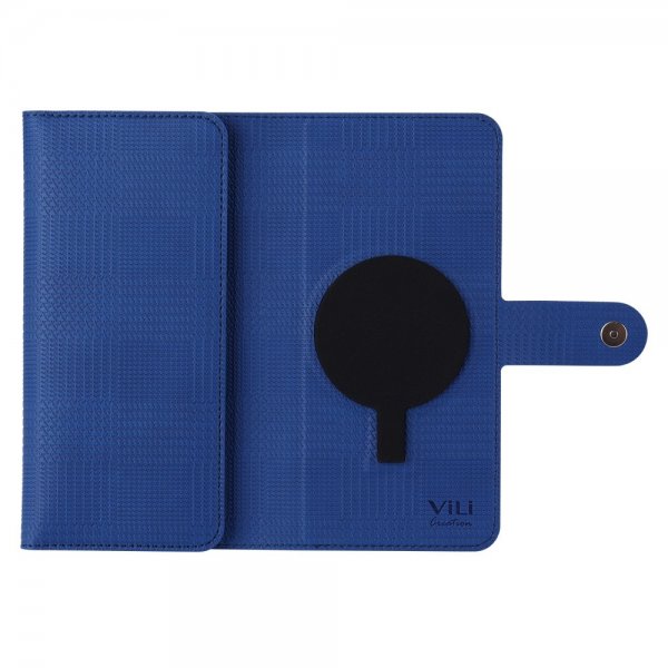 VILI iPhone 15 Pro Max Etui Avtagbart Deksel GHB Series MagSafe Blå