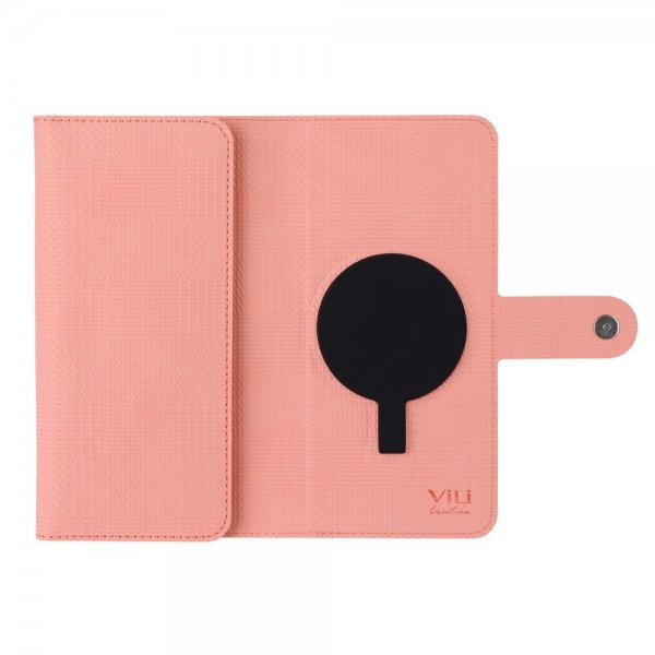 VILI iPhone 15 Pro Max Etui Avtagbart Deksel GHB Series MagSafe Rosa