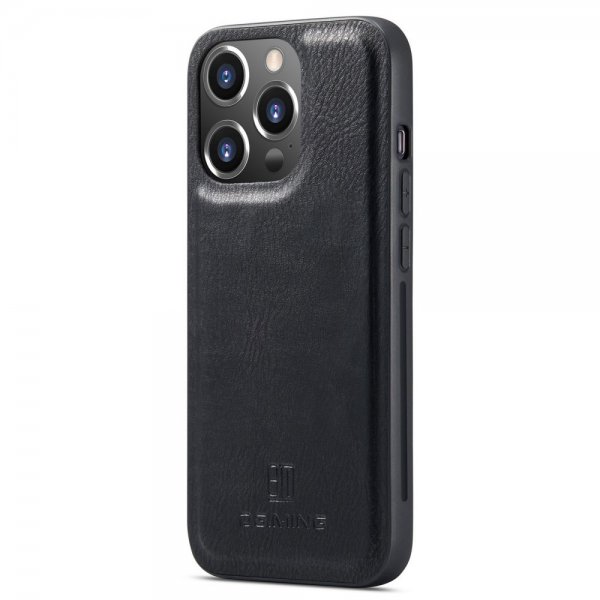 Dg.Ming iPhone 15 Pro Max Etui Avtagbart Deksel Svart