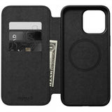 Nomad iPhone 15 Pro Max Etui Modern Leather Folio Svart
