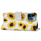 iPhone 15 Pro Max Etui Motiv Solsikker