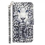 iPhone 15 Pro Max Etui Motiv Hvit Tiger