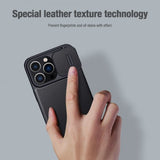 Nillkin iPhone 15 Pro Max Etui Qin Pro Series Blå