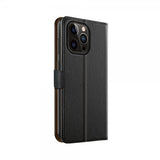 Xqisit iPhone 15 Pro Max Etui Slim Wallet Selection Svart