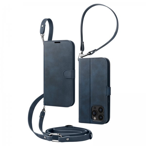 Spigen iPhone 15 Pro Max Etui Wallet S Pro Navy
