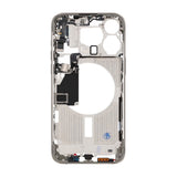 iPhone 15 Pro Max mellomramme med smådeler OEM – Naturlig titan