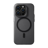 iPhone 15 Pro Max Deksel Korrugerte MagSafe Svart